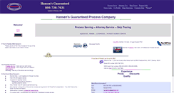 Desktop Screenshot of hansensguaranteed.com